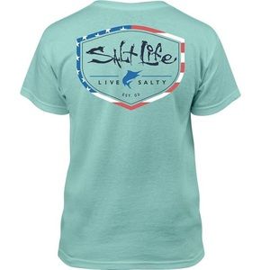 Youth Aqua Salt Life Tee